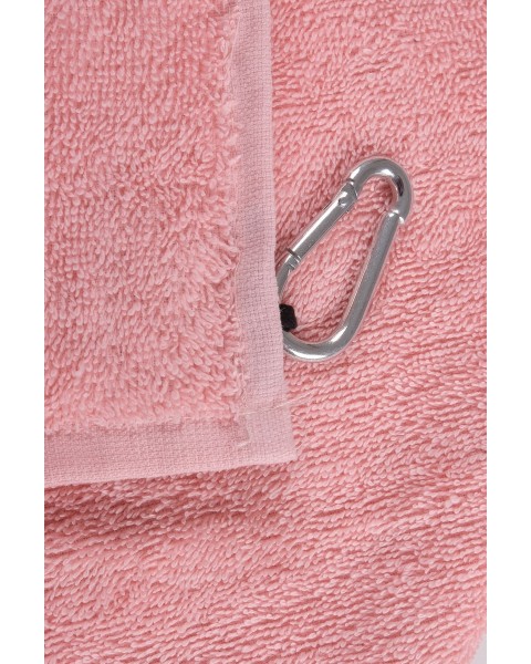 Mıknatıslı 30x110cm (İKİ ADET) Spor Havlusu Fitness Havlusu Gym Antreman Havlusu %100 Pamuk Havlu Pembe 30 x 110