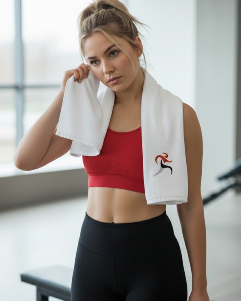 Mıknatıslı Spor Havlusu 50x80cm Spor Antreman Gym Fitness Havlusu